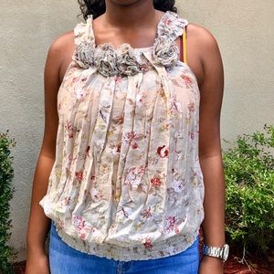 Tank Floral Blouse